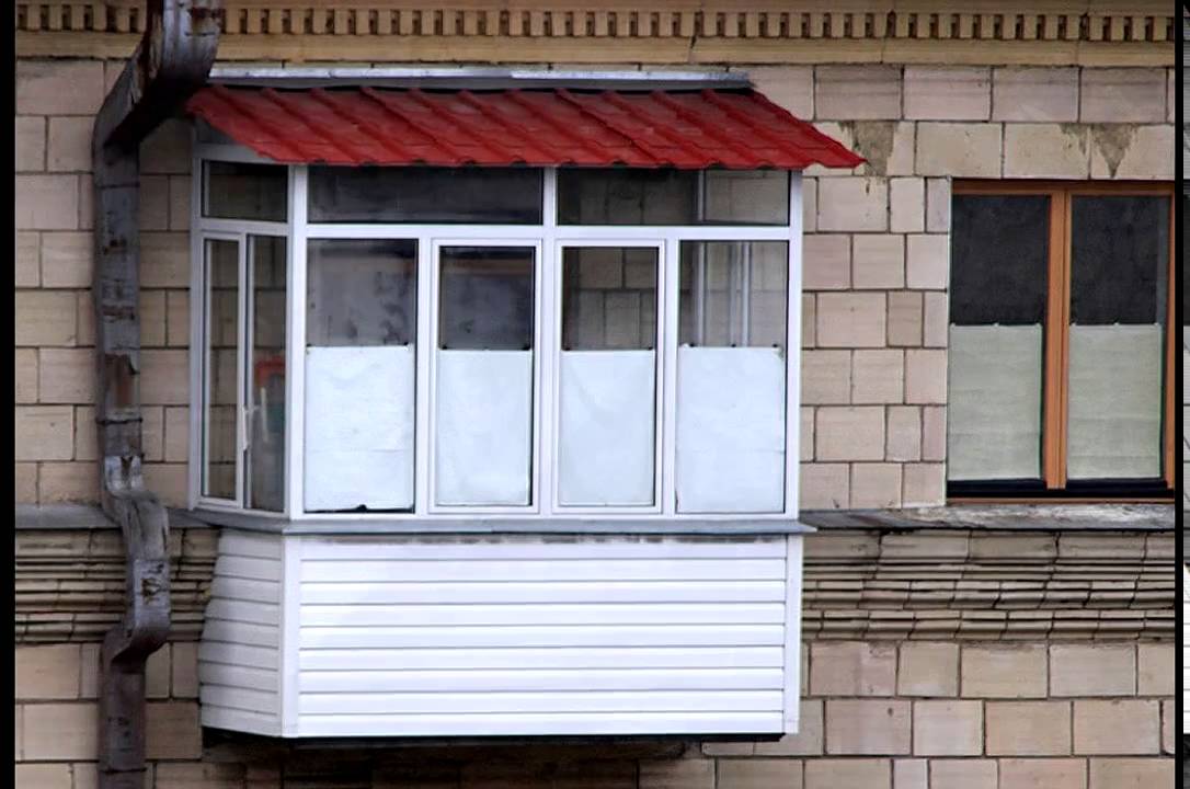 Балкон на 5 этаже крыша в ЖК Огни Подрезково
